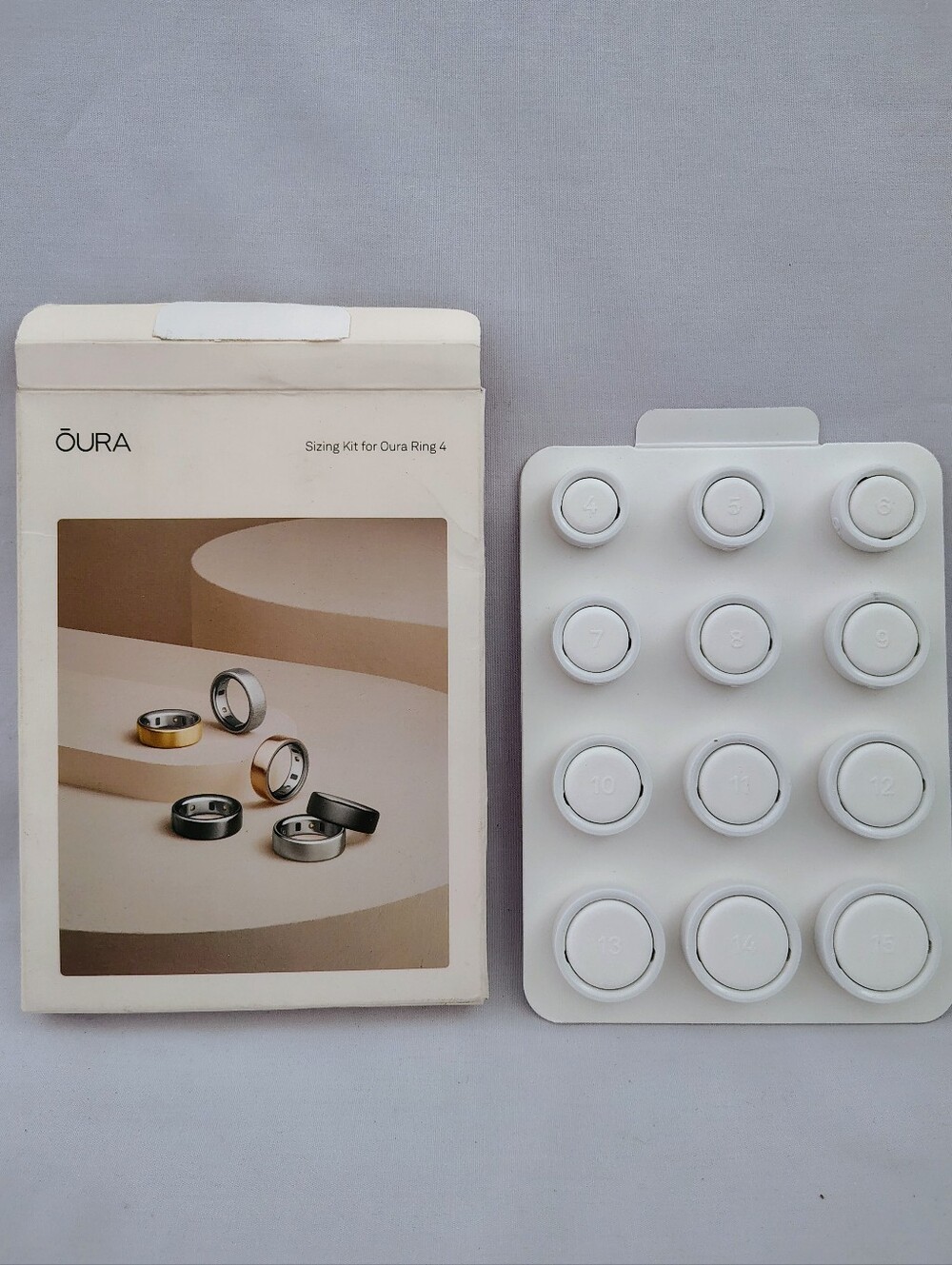 Oura Ring Sizing Kit Fit - Oura Ring 4 SHIPS FAST